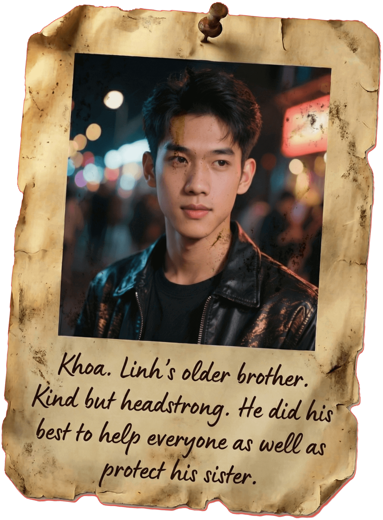 Khoa character poster